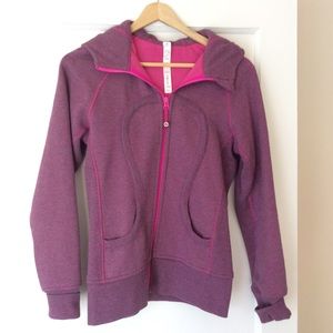 Lululemon pink jacket size 4